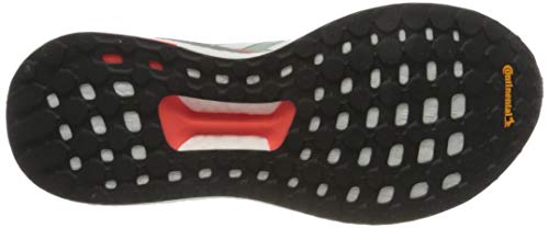 adidas Solar Glide 19 W, Zapatillas para Correr para Mujer, Green Tint/FTWR White/Signal Coral, 38 EU