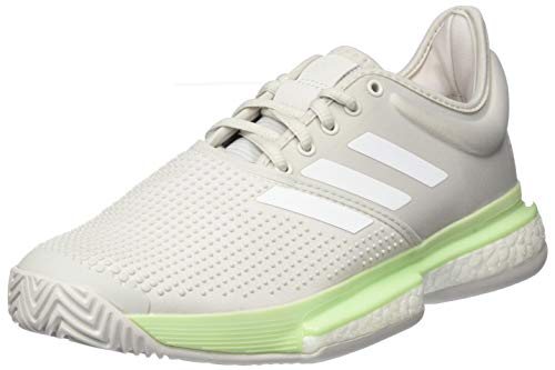 Adidas Solecourt W, Zapatillas de Tenis para Mujer, Multicolor (Verbri/Ftwbla/Griuno 000), 40 EU