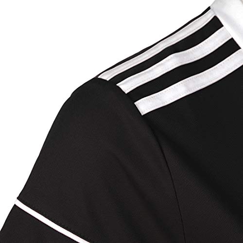 adidas Squad 17 JSY W Camiseta, Mujer, Negro (Negro/Blanco), L