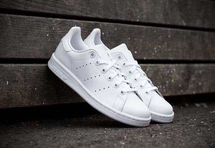 adidas Stan Smith J, Zapatillas de Deporte Unisex Niños, Blanco (Ftwbla/Ftwbla/Ftwbla), 36 2/3 EU (4 UK)