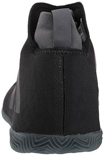 adidas Stycon Laceless Clay Court Tenis Zapato para mujer, negro (Núcleo Negro/Noche Met./Gris Seis), 38 EU