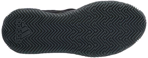 adidas Stycon Laceless Clay Court Tenis Zapato para mujer, negro (Núcleo Negro/Noche Met./Gris Seis), 38 EU