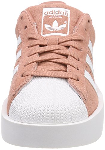 adidas Superstar Bold W, Zapatillas Mujer, Rosa (Ash Pink/Footwear White/Gold Metallic 0), 37 1/3 EU