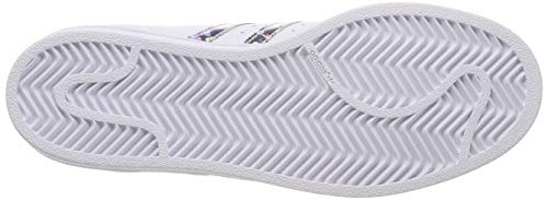 adidas SUPERSTAR J Zapatillas de Gimnasia Unisex Niños, Blanco (Ftwr White/Ftwr White/Ftwr White Ftwr White/Ftwr White/Ftwr White), 38 EU