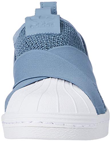 adidas Superstar Slip On W, Zapatillas Mujer, Gris (Raw Grey/Raw Grey/Footwear White 0), 38 EU