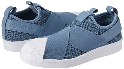 adidas Superstar Slip On W, Zapatillas Mujer, Gris (Raw Grey/Raw Grey/Footwear White 0), 38 EU