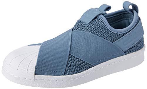 adidas Superstar Slip On W, Zapatillas Mujer, Gris (Raw Grey/Raw Grey/Footwear White 0), 38 EU