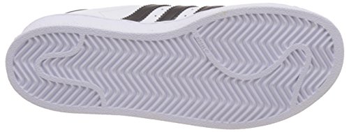 adidas Superstar, Zapatillas de Baloncesto Unisex Niños, Blanco (Footwear White/Core Black/Footwear White 0), 28 EU