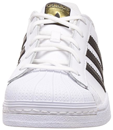 adidas Superstar, Zapatillas de Baloncesto Unisex Niños, Blanco (Footwear White/Core Black/Footwear White 0), 28 EU