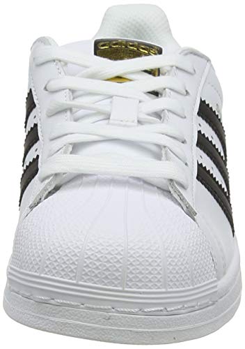 adidas Superstar, Zapatillas de deporte Unisex Adulto, Blanco (Ftwr White/Core Black/Ftwr White), 43 1/3 EU