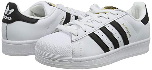 adidas Superstar, Zapatillas de deporte Unisex Adulto, Blanco (Ftwr White/Core Black/Ftwr White), 43 1/3 EU