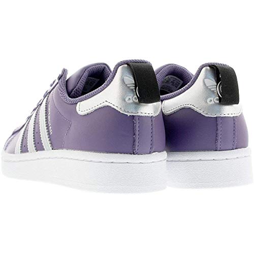Adidas Superstar - Zapatillas deportivas, (Morado y plateado), 38 EU