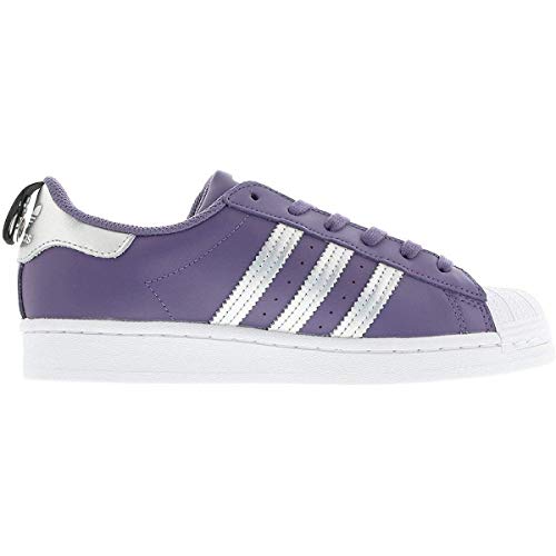 Adidas Superstar - Zapatillas deportivas, (Morado y plateado), 38 EU