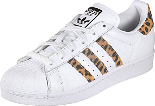 adidas Superstar Zapatillas para Mujer Blanco, 36 2/3 EU