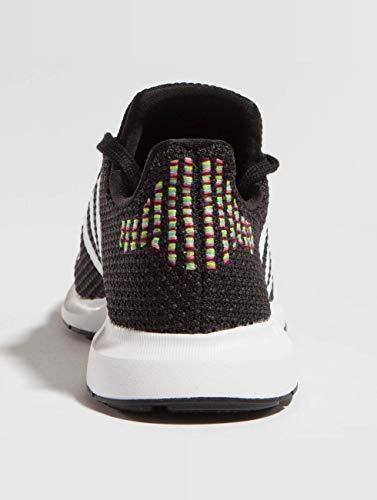 adidas Swift Run, Zapatillas para Mujer, Negro (schwarz / weiß schwarz / weiß), 36 2/3 EU
