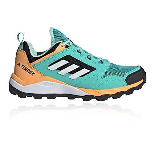 adidas Terrex Agravic TR W, Zapatillas de Trail Running Mujer, MENACI/FTWBLA/NARBRU, 39 1/3 EU