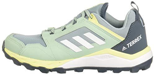 adidas Terrex Agravic TR W, Zapatillas Deportivas Mujer, Ash Grey S18 FTWR White Yellow Tint, 37 1/3 EU