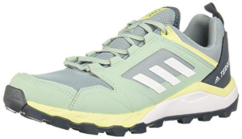 adidas Terrex Agravic TR W, Zapatillas Deportivas Mujer, Ash Grey S18 FTWR White Yellow Tint, 37 1/3 EU