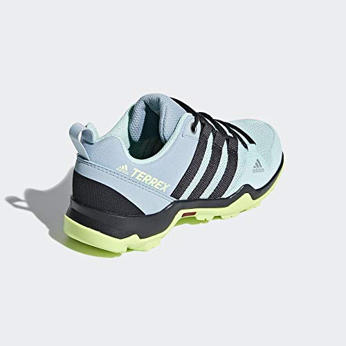 Adidas Terrex AX2R K, Zapatillas de Marcha Nórdica Unisex Niños, Verde (Clear Mint/Carbon/Hi/Res Yellow Clear Mint/Carbon/Hi/Res Yellow), 28.5 EU