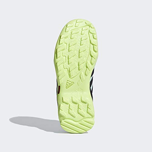 Adidas Terrex AX2R K, Zapatillas de Marcha Nórdica Unisex Niños, Verde (Clear Mint/Carbon/Hi/Res Yellow Clear Mint/Carbon/Hi/Res Yellow), 28.5 EU