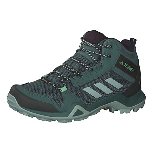 adidas Terrex AX3 Mid GTX W, Zapatillas de Hiking Mujer, ESMTEC/MATVER/MENGLO, 42 EU