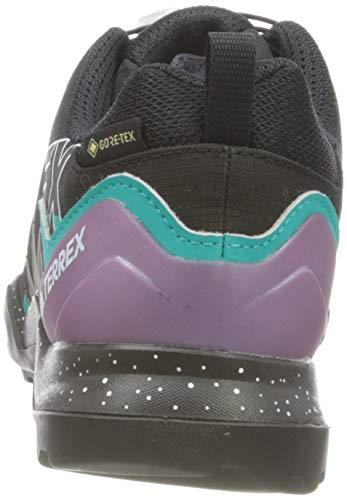 adidas Terrex Swift R2 GTX W, Zapatillas de Hiking Mujer, NEGBÁS/NEGBÁS/MATPUR, 38 2/3 EU