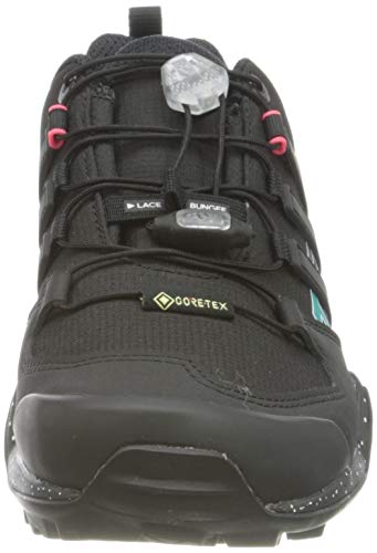 adidas Terrex Swift R2 GTX W, Zapatillas de Hiking Mujer, NEGBÁS/NEGBÁS/MATPUR, 38 2/3 EU