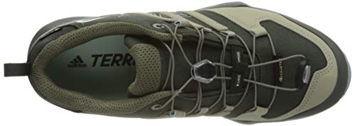 adidas Terrex Swift R2 GTX W, Zapatillas para Carreras de montaña Mujer, Leyenda Tierra/Gris Pluma/Gris Ceniza S18, 36 EU