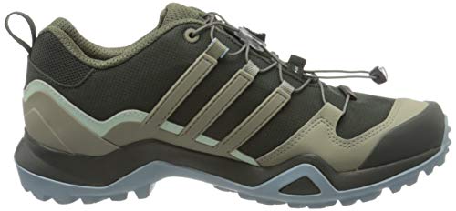 adidas Terrex Swift R2 GTX W, Zapatillas para Carreras de montaña Mujer, Leyenda Tierra/Gris Pluma/Gris Ceniza S18, 36 EU