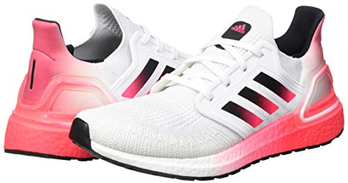 adidas Ultraboost 20, Zapatillas Hombre, FTWBLA/NEGBÁS/ROSSEN, 44 EU