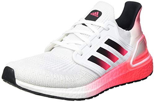 adidas Ultraboost 20, Zapatillas Hombre, FTWBLA/NEGBÁS/ROSSEN, 44 EU
