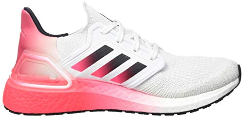 adidas Ultraboost 20, Zapatillas Hombre, FTWBLA/NEGBÁS/ROSSEN, 44 EU