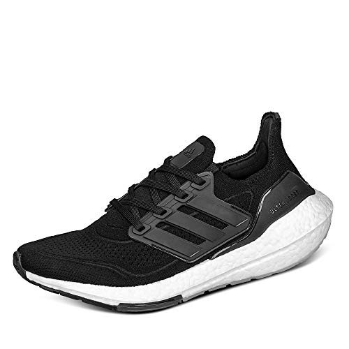 adidas Ultraboost 21 W, Zapatillas para Correr Mujer, Core Black/Core Black/Grey Four, 38 EU