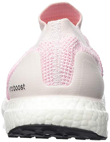 Adidas Ultraboost Laceless W, Zapatillas de Running Mujer, Gris (Orchid Tint S18/True Pink/Carbon Orchid Tint S18/True Pink/Carbon), 39 EU