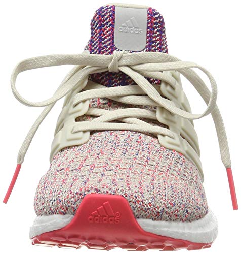 adidas Ultraboost W, Zapatillas Mujer, Clear Brown/Shock Red/Active Blue, 42 2/3 EU