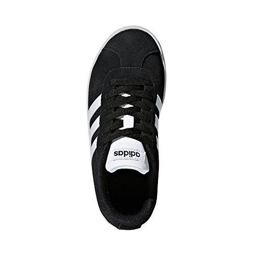 Adidas VL Court 2.0 K Db1827, Zapatillas Unisex Adulto, Negro Negbas Ftwbla 000, 38 EU