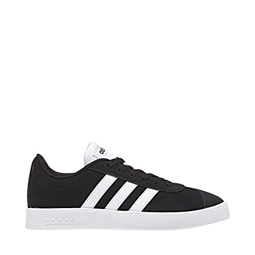 Adidas VL Court 2.0 K Db1827, Zapatillas Unisex Adulto, Negro Negbas Ftwbla 000, 38 EU