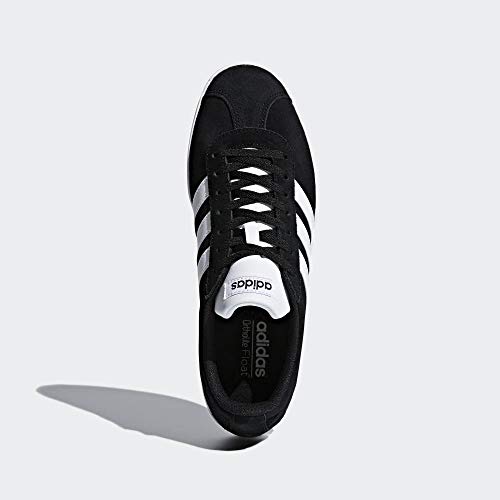 adidas VL Court 2.0', Zapatillas Hombre, Negro (Core Black/FTWR White/FTWR White Core Black/FTWR White/FTWR White), 44 EU