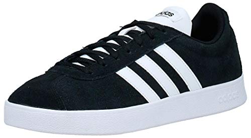 adidas VL Court 2.0', Zapatillas Hombre, Negro (Core Black/FTWR White/FTWR White Core Black/FTWR White/FTWR White), 44 EU