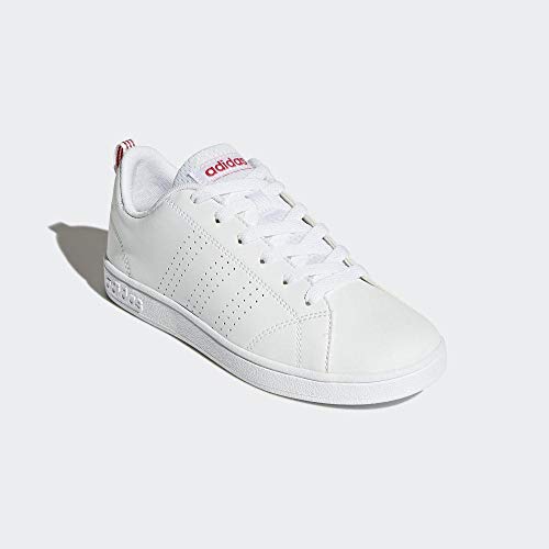 adidas Vs Advantage Cl K, Zapatillas de Deporte Unisex Niños, Blanco (Ftwbla/Ftwbla/Supros), 36 EU