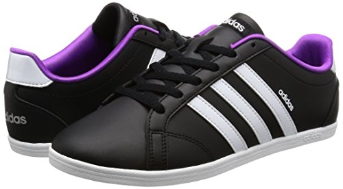 adidas VS CONEO QT W - Zapatillas Deportivas para Mujer, Negro - (Negbas/FTWBLA/Plamat) 38 2/3
