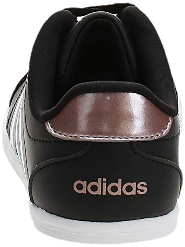 ADIDAS Vs Coneo Qt, Zapatillas de Deporte Mujer, Negro (Core Black/Footwear White/Vapour Grey Metallic 0), 38 EU