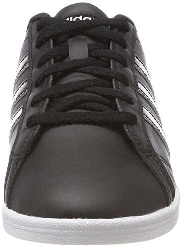 adidas Vs Coneo Qt, Zapatillas de Tenis Mujer, Negro (Cblack/Cblack/Aerpnk 000), 38 2/3 EU