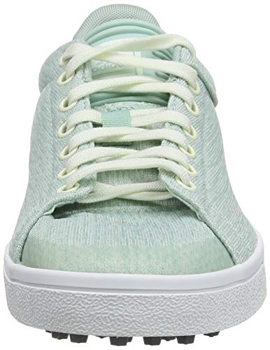 adidas W Adicross Classic, Zapatillas de Golf para Mujer, Verde (Verde F33719), 37 1/3 EU