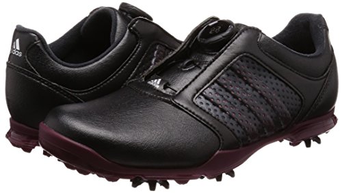 adidas W Adipure Boa, Zapatillas de Golf para Mujer, Negro (Negro F33641), 37 1/3 EU