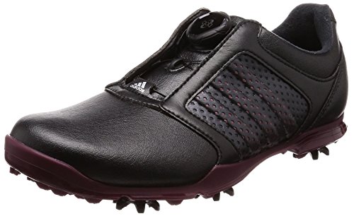adidas W Adipure Boa, Zapatillas de Golf para Mujer, Negro (Negro F33641), 37 1/3 EU