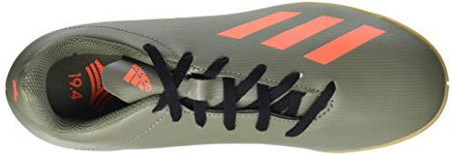 Adidas X 19.4 IN J, Botas de fútbol Unisex Adulto, Multicolor (Legacy Green/Solar Orange/Core Black Legacy Green/Solar Orange/Core Black), 38 EU