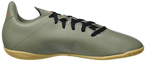 Adidas X 19.4 IN J, Botas de fútbol Unisex Adulto, Multicolor (Legacy Green/Solar Orange/Core Black Legacy Green/Solar Orange/Core Black), 38 EU