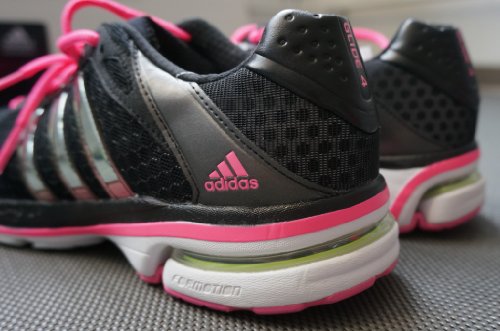 adidas - Zapatillas de running de material sintético para mujer negro Schwarz Pink, color negro, talla 47