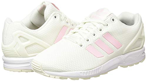 adidas ZX Flux W, Zapatillas Deportivas Mujer, White Tint S18 Clear Pink Core Black, 36 2/3 EU